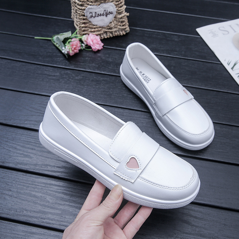 รองเท้าพยาบาลพื้นนุ่มสีขาวแบบใ - Women'S Shoes Nursing บทวิจารณ์และราคา