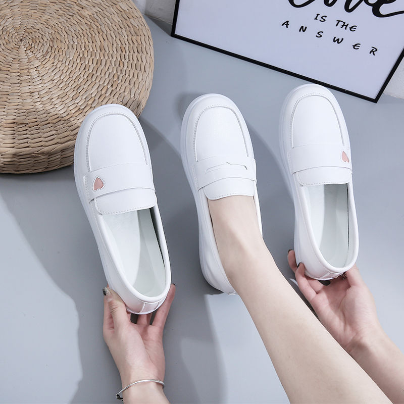 รองเท้าพยาบาลพื้นนุ่มสีขาวแบบใ - Women'S Shoes Nursing บทวิจารณ์และราคา
