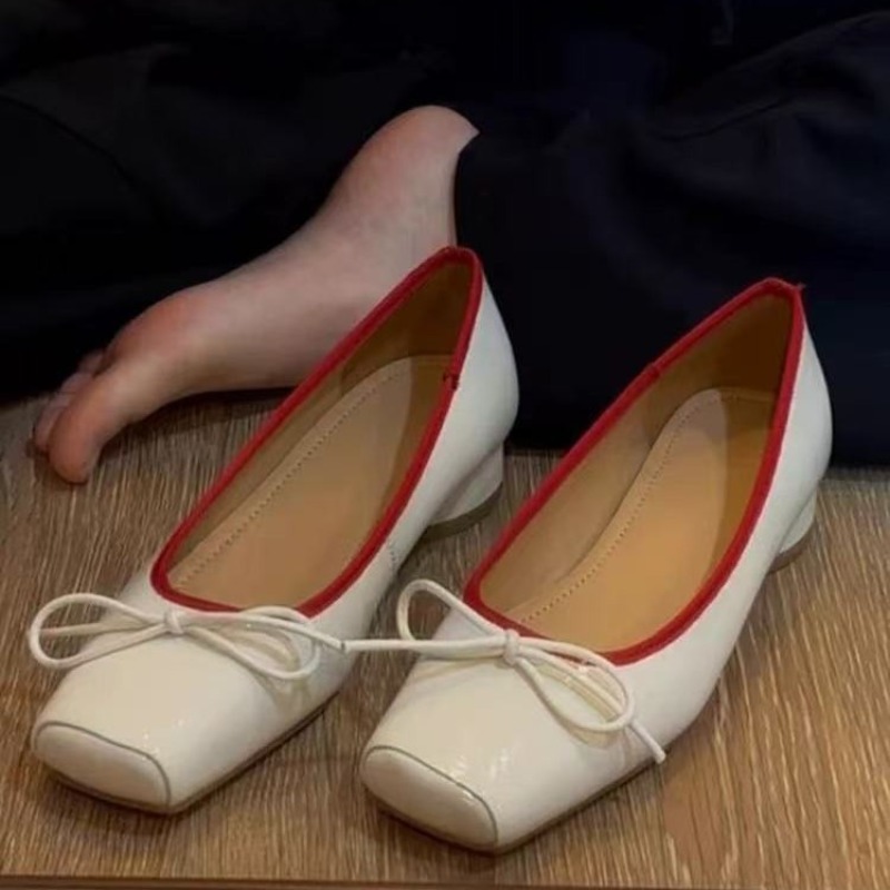 รองเท้าแฟชั่นหนังแก้วแบบแมรี่เ - Women Shoes Brands บทวิจารณ์และราคา