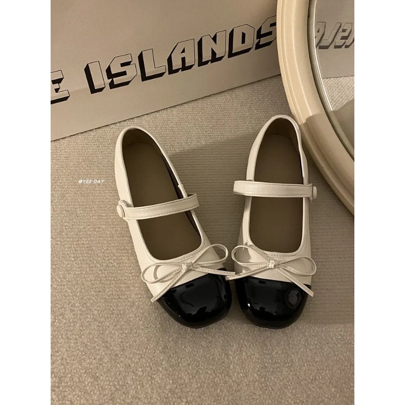 รองเท้าโบว์น็อทดีไซน์แปลกใหม่  - Women'S Shoes Loafers Black บทวิจารณ์และราคา