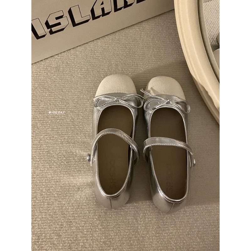 รองเท้าโบว์น็อทดีไซน์แปลกใหม่  - Women'S Shoes Loafers Black บทวิจารณ์และราคา