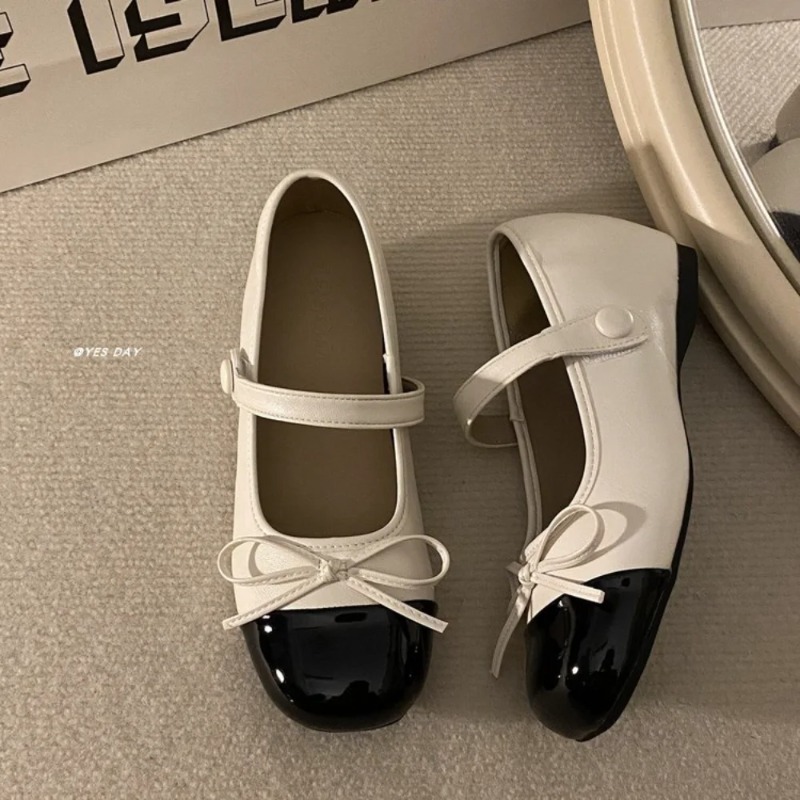 รองเท้าโบว์น็อทดีไซน์แปลกใหม่  - Women'S Shoes Loafers Black บทวิจารณ์และราคา