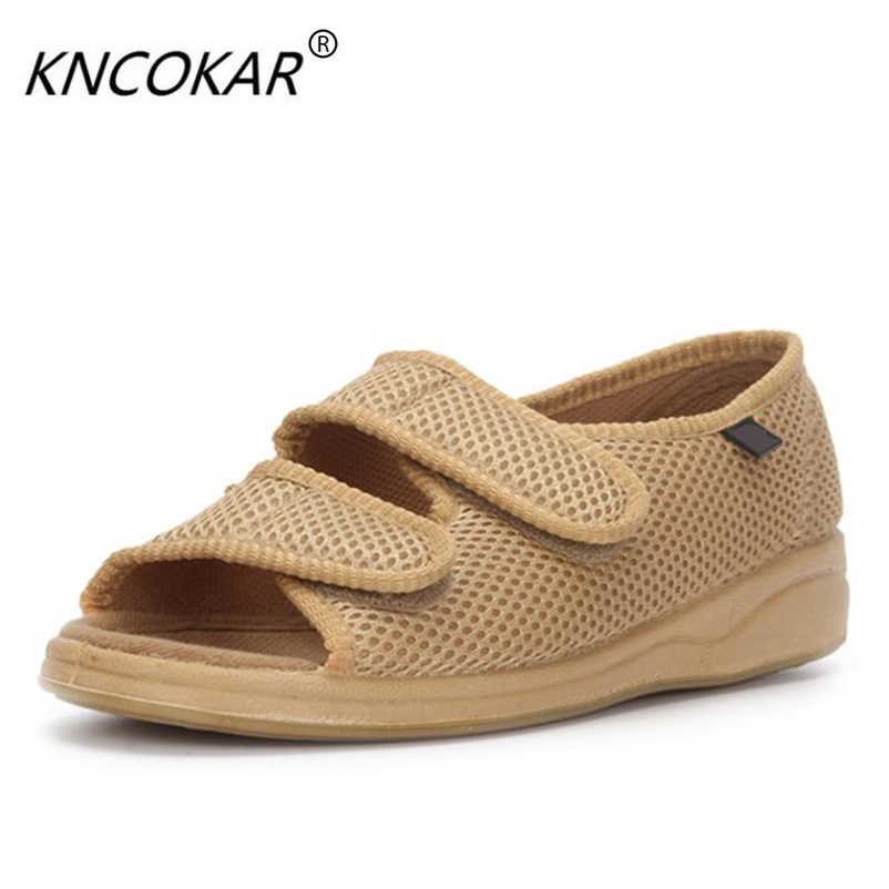 Peep-toe เบาหวานเท้าขยาย magic - Women'S Shoes Back To School บทวิจารณ์และราคา