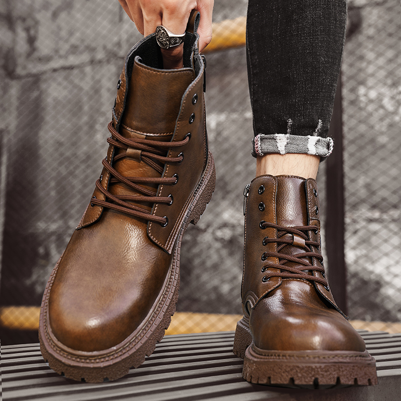 รองเท้าบูทเพิ่มความสูง 6 ซม. ส - Suede Ankle Boot บทวิจารณ์และราคา