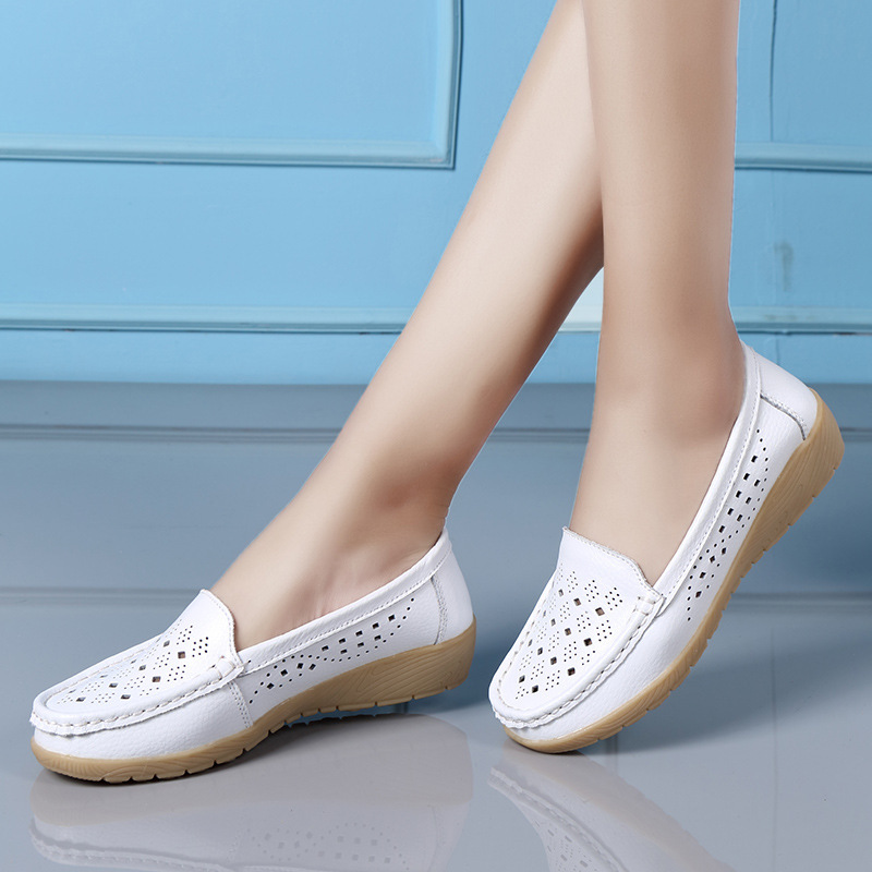 รองเท้าส้นเตารีดแบบเจาะรูสำหรั - Women'S Shoes Nursing บทวิจารณ์และราคา