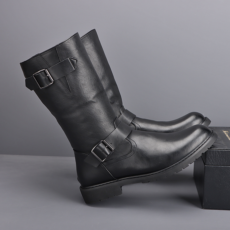 รองเท้าบูทมอเตอร์ไซค์ทรงสูงสไต - Suede Ankle Boot บทวิจารณ์และราคา