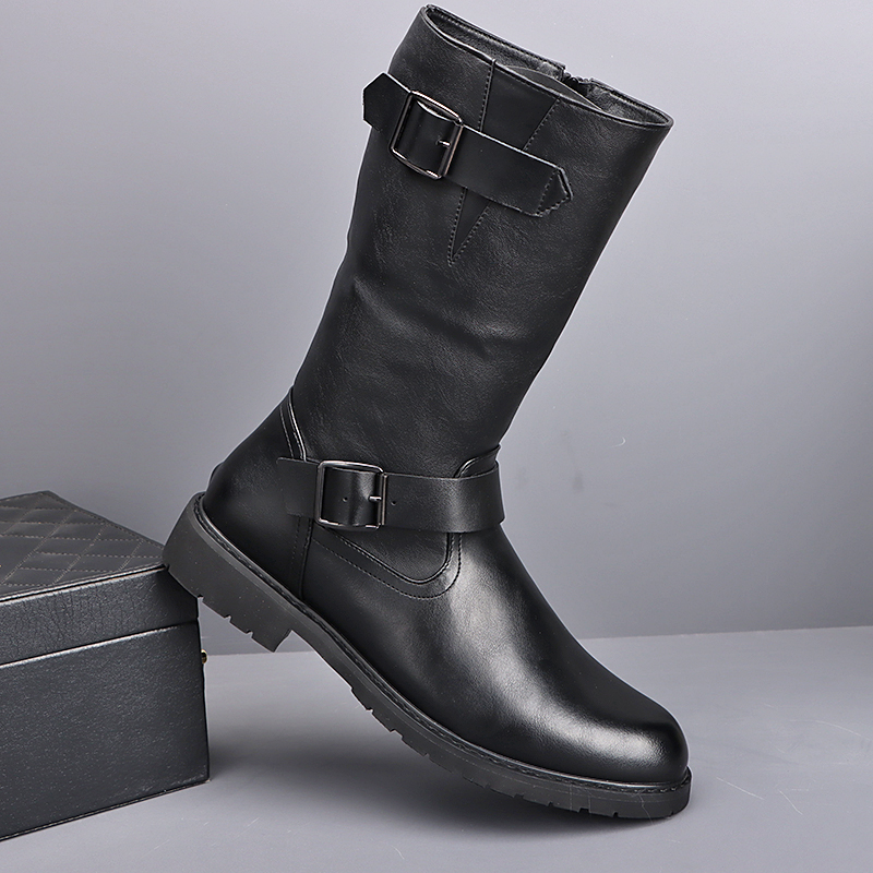 รองเท้าบูทมอเตอร์ไซค์ทรงสูงสไต - Suede Ankle Boot บทวิจารณ์และราคา
