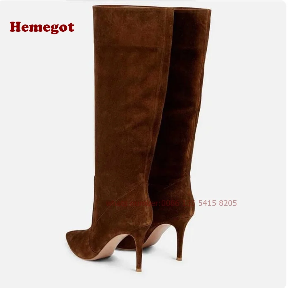 รองเท้าบูทสูงถึงเข่า หนังกลับว - Women'S Shoes Vegan บทวิจารณ์และราคา