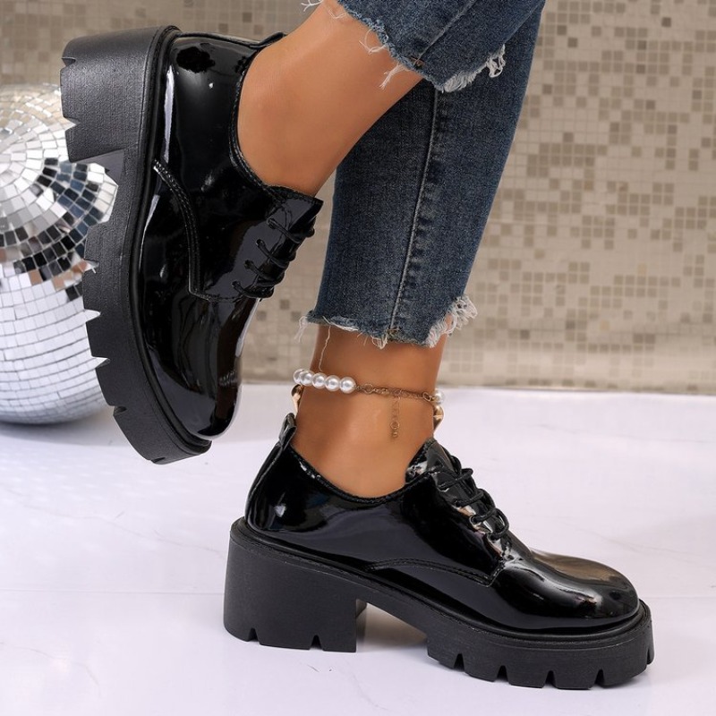 2026 ใหม่ผู้หญิงฤดูใบไม้ผลิรอง - Women'S Shoes Loafers Black บทวิจารณ์และราคา