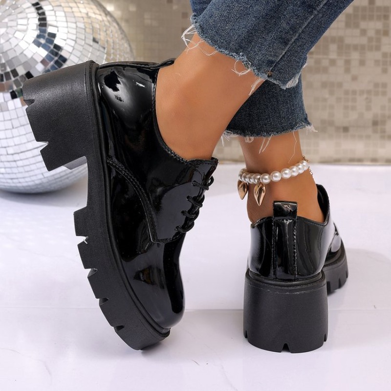 2026 ใหม่ผู้หญิงฤดูใบไม้ผลิรอง - Women'S Shoes Loafers Black บทวิจารณ์และราคา